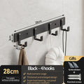 Axyaa Wall Hooks Set for Entryway and Wardrobe - Strong, Convenient Organization Solution