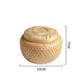 Axyaa Double Layer Bamboo Fruit Storage Basket