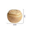 Axyaa Double Layer Bamboo Fruit Storage Basket