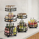 Axyaa Rotating Spice Rack Organizer | Kitchen Storage Turntable Tray