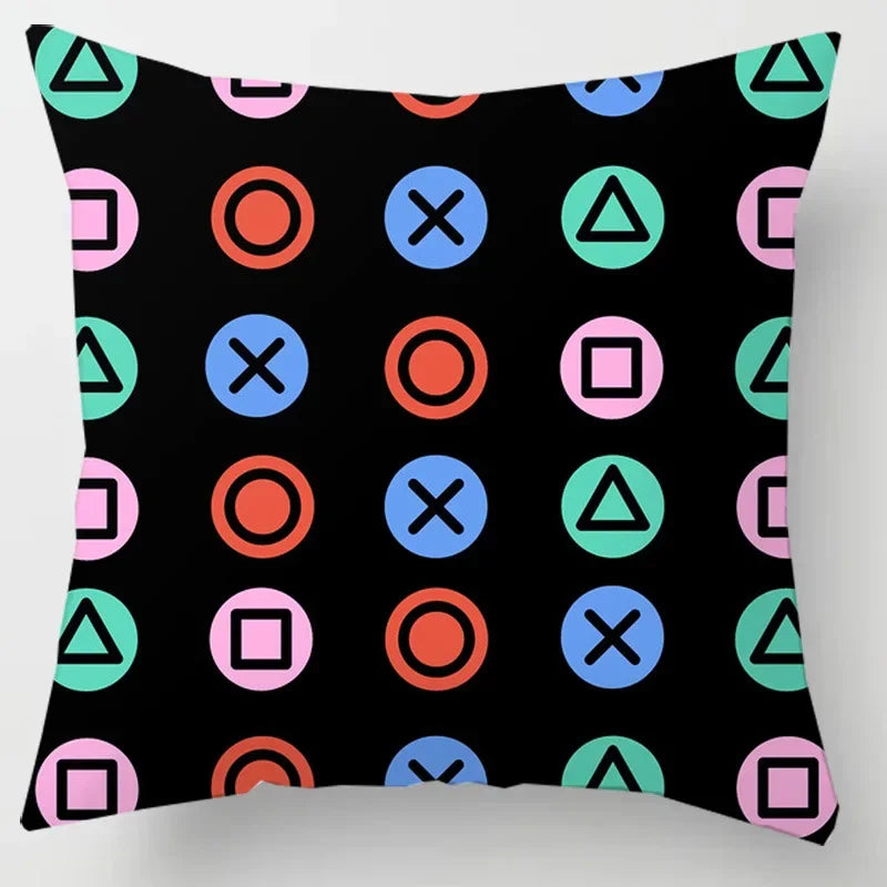 Axyaa Gamer Grip Square Pillowcase with New Anime Design
