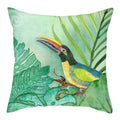 Blue Bird Print Cushion Cover by Axyaa - Home Decor Pillow Case for Sofa Bed