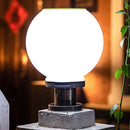 Axya Solar Power Square Fence Post Lights LED Outdoor Street Lamp
