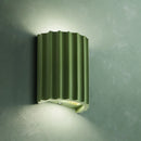 Axyaa Nordic Pumpkin Resin Wall Lamp for Modern Bedroom Decor