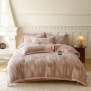 Axyaa Winter Zebra Flower Velvet Bedding Set 5D Print Quilt Cover Pillowcase