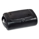 Axyaa Retro PU Leather Toiletry Bag: Unisex Travel Organizer | Men's Gift