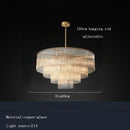 Axyaa Nordic Luxury Glass Bar Chandeliers - Large Hanging Lamps for Home & Hotel