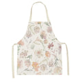 Axyaa Pink Tulip Kitchen Apron for Men and Women - Minimalist Floral Plant Design