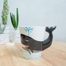 Axyaa Dinosaur Ceramic Coffee Cup - 3D Animal Shape - Office Home Decor & Gift