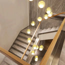 Axyaa LED Ring Pendant Chandeliers for Modern Living and Dining Room Lighting