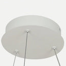 Axyaa Circular Ripple Design Pendant Lights for Dining Tables Bedrooms
