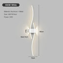 Axyaa LED Wall Lights for Bedroom Living Room Indoor, Modern Wall Sconce Lighting