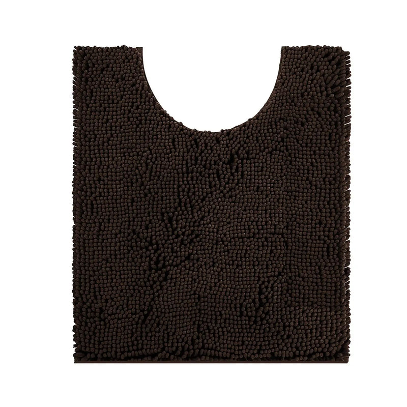 Axyaa Chenille Bathroom Plush Carpet Soft Anti-Slip Bath Mat