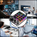 Axyaa Mechanical Keyboard with Knob Volume Button, 3 Modes & Macro Gaming