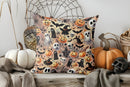 Skull Rose Butterfly Pattern Cushion Cover by Axyaa - Sofa Bedroom Car Pillow Cover