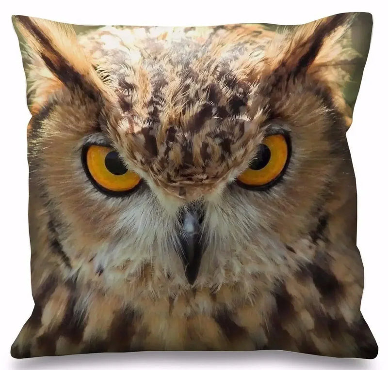 Axyaa 3D Animal Print Cushion Covers (18" x 18") - Cute Collection