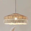 Axyaa Hemp Rope Pendant Chandelier - Nordic Minimalist LED Lighting