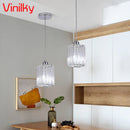 Modern Nordic Crystal Pendant Chandelier by Axyaa for Dining & Living Room Lighting