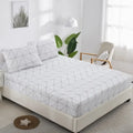 Axyaa Fashion Print Mattress Protector Set for All Seasons