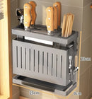 Axyaa Stainless Steel Wall-Mounted Kitchen Storage Rack