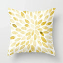Yellow Giraffe Design Throw Pillow Cover for Home Decor by Axyaa