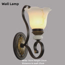 Axyaa Black Metal Chandelier with Glass Lampshade for Home Decor
