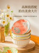 Axyaa Ceramic Soup Bowl. Large Tableware for Noodles & Soup. Stylish Instant Noodle Bowl.