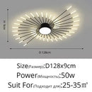 Axyaa Sunflower Chandelier LED Ceiling Light for Home Illumination