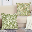 Axyaa Retro Plant Flower Pattern Pillowcase for Home Decor