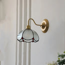 Axyaa Vintage Copper Glass Wall Lights for Bedroom and Kitchen