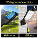 Axyaa Solar Street Lights: 3 Mode Motion Sensor Outdoor Security Lighting for Garden, Patio, Yard
