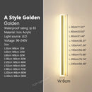 Axyaa Waterproof LED Long Wall Light for Modern Outdoor Garden Lighting