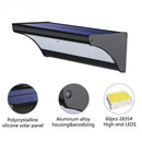 Axyaa Solar Wall Light Motion Sensor Waterproof Outdoor Garden Lamp