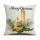 Axyaa Christmas Pine Branch Wreath Pillowcases 45x45 cm