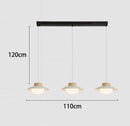 Axyaa LED Staircase Chandeliers - Modern Home Decor Pendant Light for Living Room