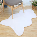 Axyaa Soft Plush Faux Rabbit Fur Carpet for Modern Home Decor