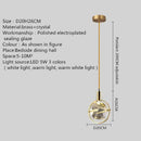 Axyaa Luxury Crystal Chandelier Pendant Light for Home Decor, Bedroom, Restaurant, Bar