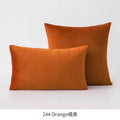 Axyaa Velvet Pillow Covers - Soft Decorative Cushion Cases for Home Decor