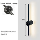 Axyaa 360° Rotatable Dimmable LED Wall Lights with Touch Screen Control