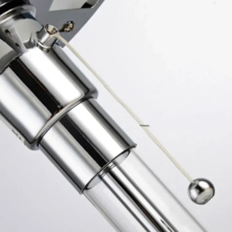 Axyaa White Glass Table Lamp - Nordic Design for Bedroom and Living Room