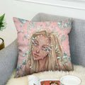Axyaa Decorative Art Cushion Covers for Sofa & Home Decor, 45x45 Throw Pillows