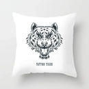 Axyaa Cartoon Animal Design Pillowcase 45*45cm