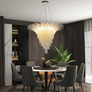 Axyaa Luxury Crystal Ceiling Chandelier for Elegant Interior Decor