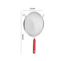 Axyaa Stainless Steel Kitchen Strainer Colander Noodle Drainer Oil Skimmer