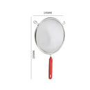 Axyaa Stainless Steel Kitchen Strainer Colander Noodle Drainer Oil Skimmer