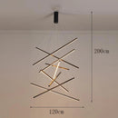 Axyaa LED Pendant Chandelier Light for Modern Living and Dining Room Lighting