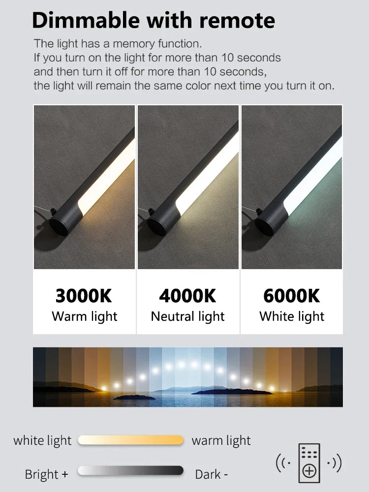 Axyaa Nordic Light LED Pendant Chandelier for Dining Kitchen Counter