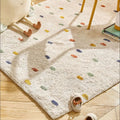 Axyaa Plush Simple Style Living Room Rug, Bedroom Carpet, Sofa Bedside Mat