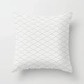 Axyaa Geometric Stripe Polyester Pillow Cover Home Decor Cushion Case