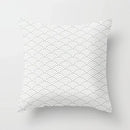 Axyaa Geometric Stripe Polyester Pillow Cover Home Decor Cushion Case
